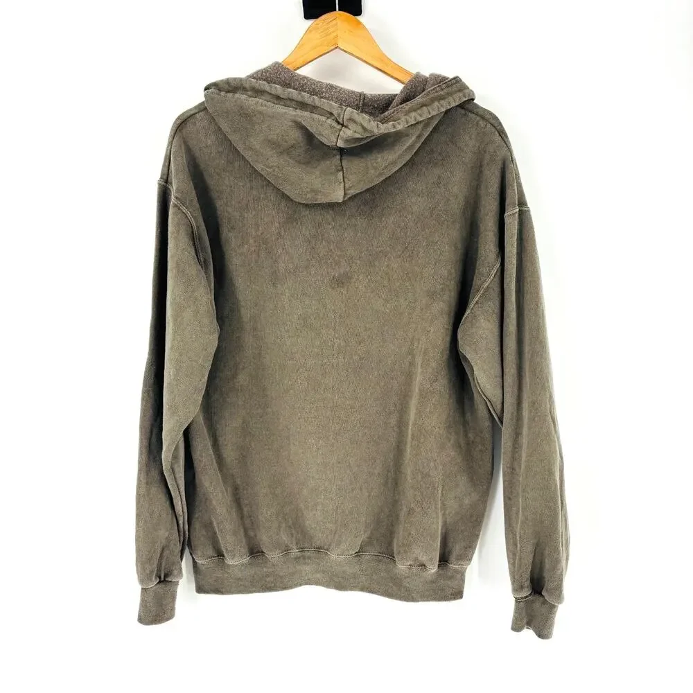 Melanie Martinez Portals Army Green Zip Up Hoodie XL Y2K - Picture 2 of 6